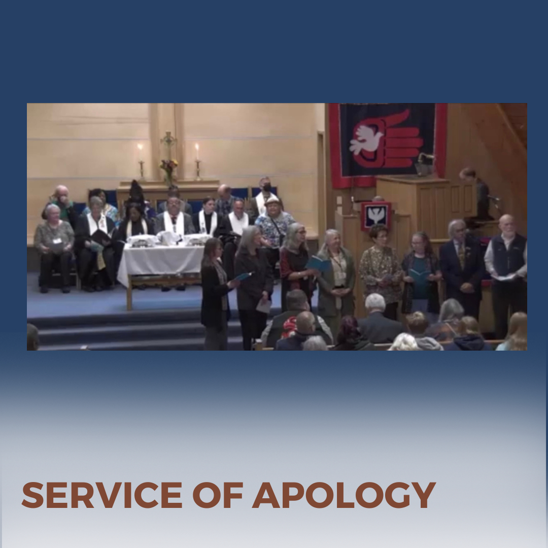 Tlingit Gospel Choir Singing at Service of Apology
