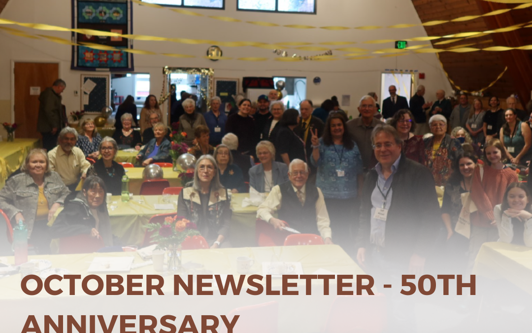 October Newsletter Highlights 50th Anniversary Celebration