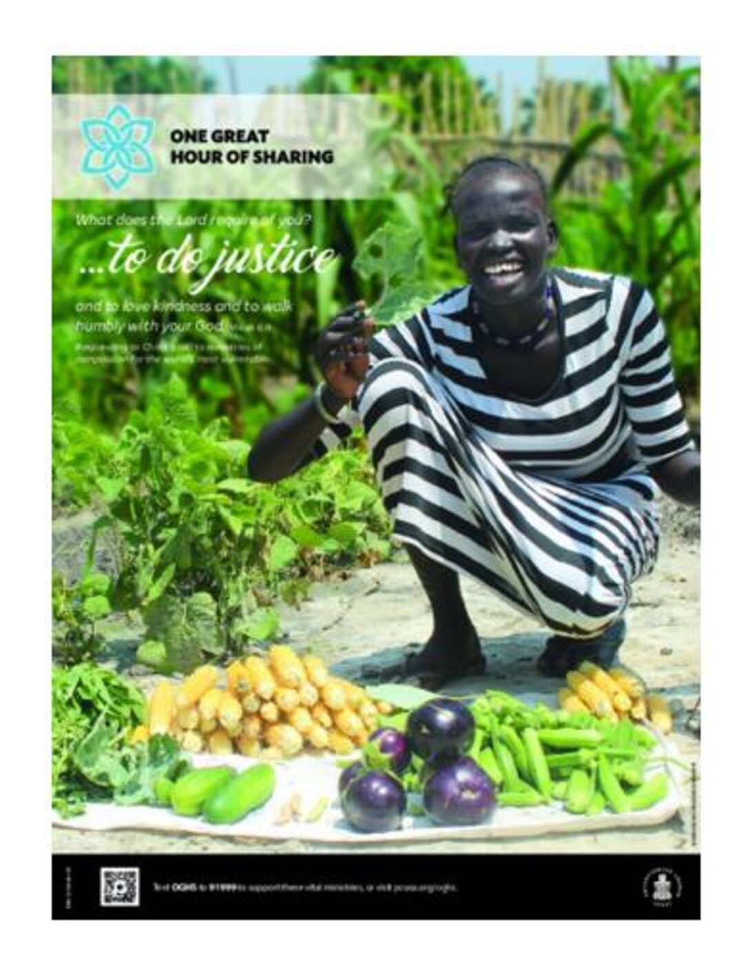 One Great Hour of Sharing Offering through April